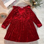 Нарядна сукня велюр від H&M, відмінний стан