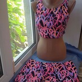 Фірмовий спортивний комплект/купальник/,розмір XS/S