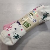 Лупілу! Красиві утеплені шкарпетки для дівчинки з махрою 27-30 розмір, в лоті 5 пар! Лот 25