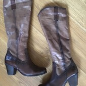 Фірмові чоботи Марко Тоцці на термофлісі!Міцна шкіра 100%