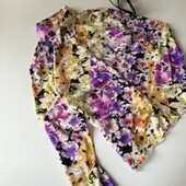 Розкішна сорочка в флористичний принт