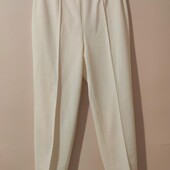 Молочні класичні брюки з суміші вовни Greation