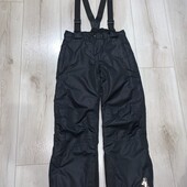 Лижні штанці,напівкомбінезон на зріст 122-128см.