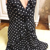 Розпродаж! Літня сукня в горох