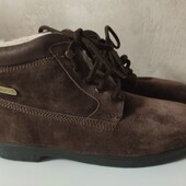 Frost Bite черевики з натуральної замші в шоколадному кольорі р.39 евро