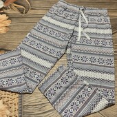 Трикотажные пижамные штаны размер с/м