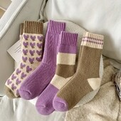 Лот-4пари! Набір комфортних теплих шкарпеток 36-39р