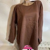 Женский свитшот с начесом размер 4хл/5хл