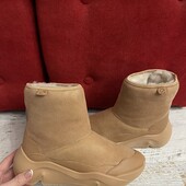 Ecco,оригінал,із натуральної шкіри і замші,на цигейці,розміри 37,38,39,40