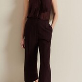 Кюлоти phase eight red clean crepe aubrielle у трендовому кольорі бургунді р.18