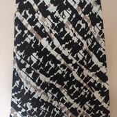 Льняна прінтована спідниця