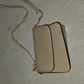 Сумочка клач бежевого кольору