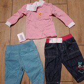 Новий комплект речей на дівчинку на 3-6 міс