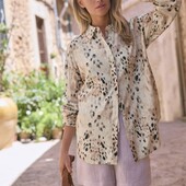 Стильна сорочка від Next, розмір 20. 40% бавовна.