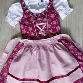 Lupilu брендовое новое нарядное платье 3 в 1 на 3/4 года рост 104 см