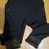 Жіночі теплі штани на хутрі, великий розмір