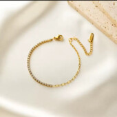 Браслет Stainless steel нержавіюча сталь позолота