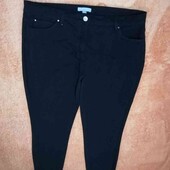 Джинсы стрейч-коттон батал H&M р 50-52 