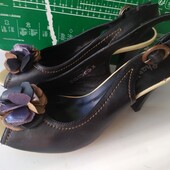 Шкіряні босоніжки, розмір 36