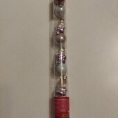 Розпродаж! Міні скляні іграшки на ялинку 9 шт. Livarno home