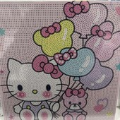 Набір для алмазної мозаїки з малюнком Hello Kitty.