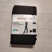 Есмара! Жіночі термоколготки, теплі жіночі колготки! 100 ден, чорні! 40/42 євро 46/48 наш! Лот 14