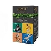 Чай зеленый Graff байховый Ассорти саше 24 шт*1.6 г