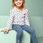 Трегінси для дівчинки з біо-бавовни від Tchibo (Німеччина) розмір 98-104