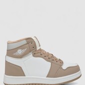 Кросівки жіночі зимові на хутрі, колір біло-бежевий,