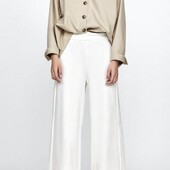 Штани палаццо - кюлоти . Стильні - рекомендую . Розмір L , але Більшомірять .