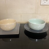 4 тарелочки керамика