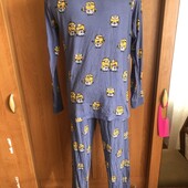 Пижама, комплект, 100% коттон, 13-14 р 164 см. Губка Боб. M&S, в ідеалі