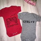 Нових два бодіка на 3-6місяців .100%коттон.