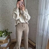 Гарнючі, натуральні, рельєфні штанці ❤️ Бренд, Висока посадка