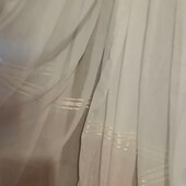 Шикарнейшая тюль бамбук 6м с светло-розовой юбочкой