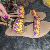 Atmosphere uk5 38p сандалі розшиті бісером