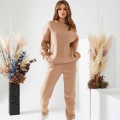 100% бавовна! Жіночий спортивний костюм на флісі (спортивный)