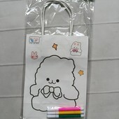 Розмальовка "Сумочка" 21*15*8см з фломастерами