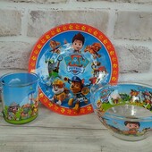 Набір дитячого посуду Щенячий патруль