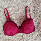 Бюстгальтер червоний в горошок!!!