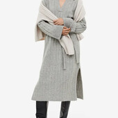 Тепле плаття в рубчик h&m 52/54 наш розмір