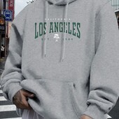 Комфортне та трендове худі 2XL з принтом Los Angeles