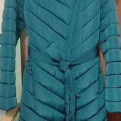 Зимовий пуховик, пальто, куртка 44 розмір