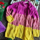 кардиган лало вязка Оверсайз с/хл