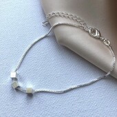 Нежный браслет, стерлинговое серебро