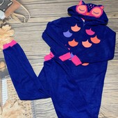 Флисовый слип, кигуруми на 8/9 лет, состояние идеальное