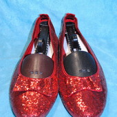 ❤️Не реально!!!!! Шикарные текстильные блескучие лёгкие мягкие балетки❤️ Стелька 26 см