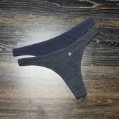 Арт.1562 трусики жіночі стринги бавовняні 2шт h&m розмір М.