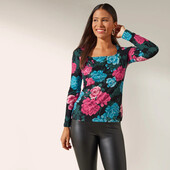 Стильная , яркая блуза, кофточка, esmara , р. 40/ 42евро, наш 44-48