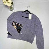 Фірмовий Ліловий кардиган на ґудзиках Imtd, розмір S/M